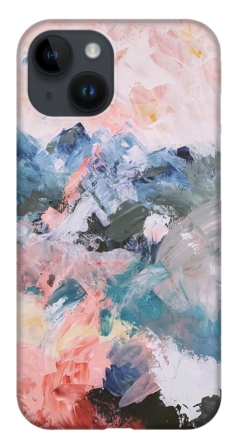 Pastel Mountains 1 - Phone Case
