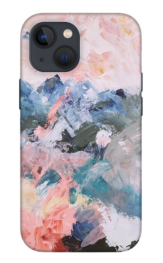 Pastel Mountains 1 - Phone Case