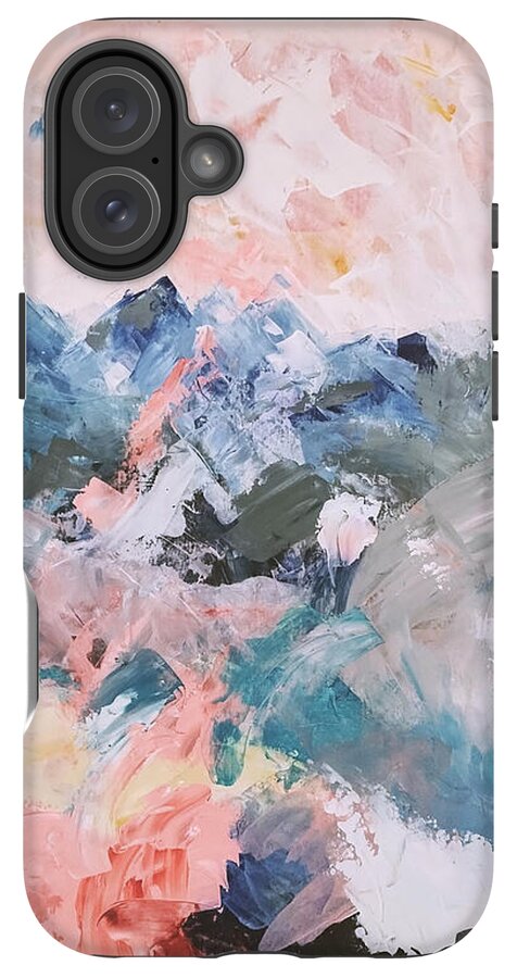 Pastel Mountains 1 - Phone Case