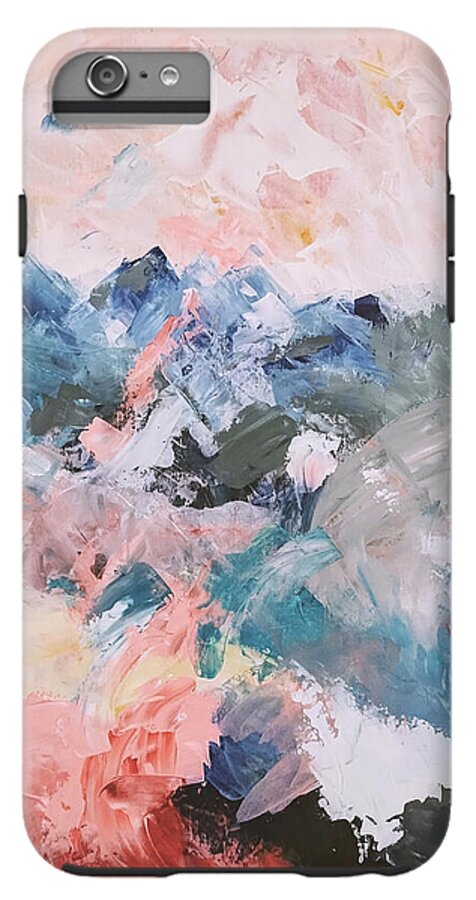 Pastel Mountains 1 - Phone Case
