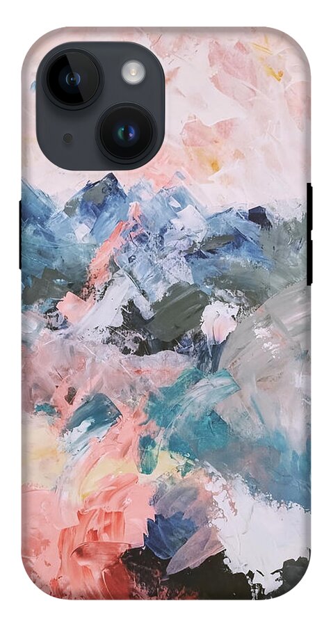 Pastel Mountains 1 - Phone Case