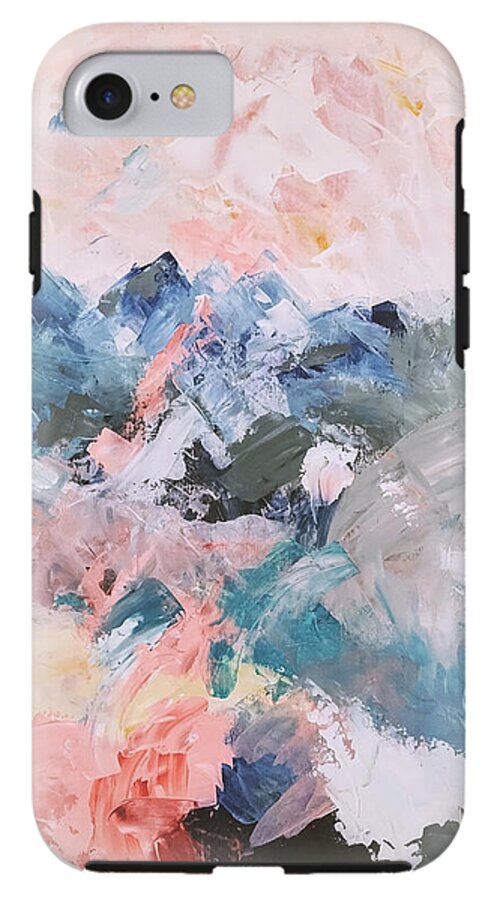 Pastel Mountains 1 - Phone Case