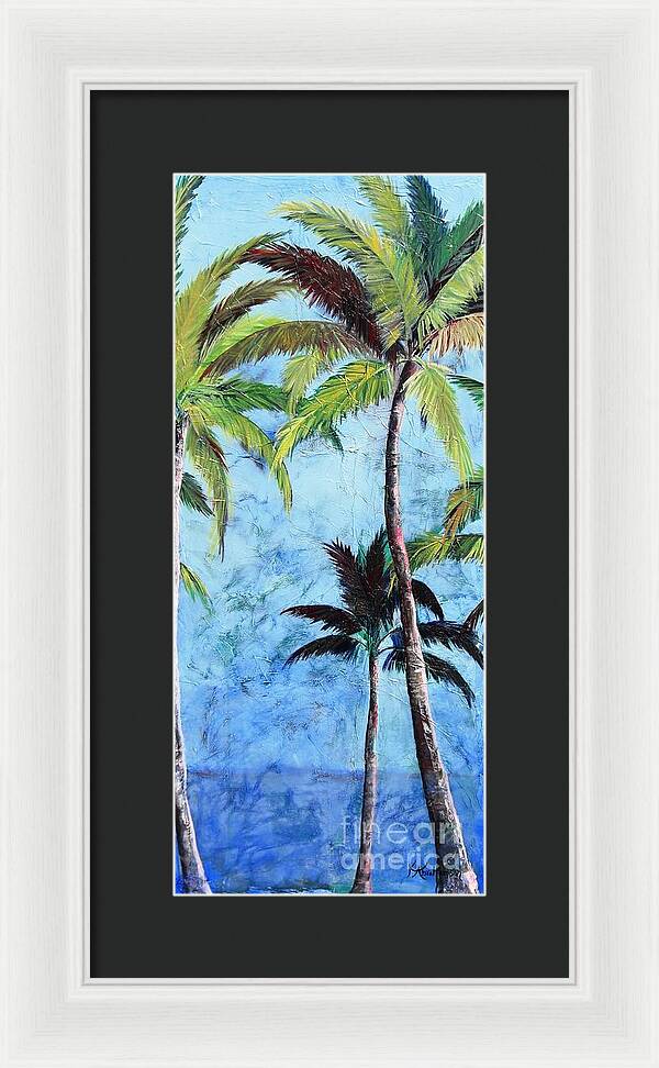 Princeville Palms - Framed Print