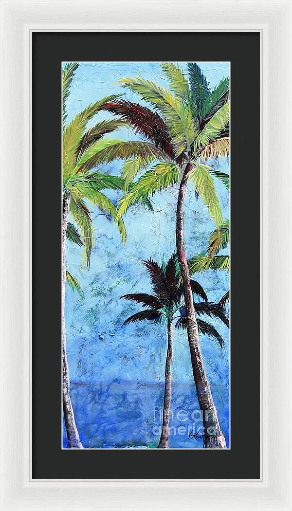 Princeville Palms - Framed Print