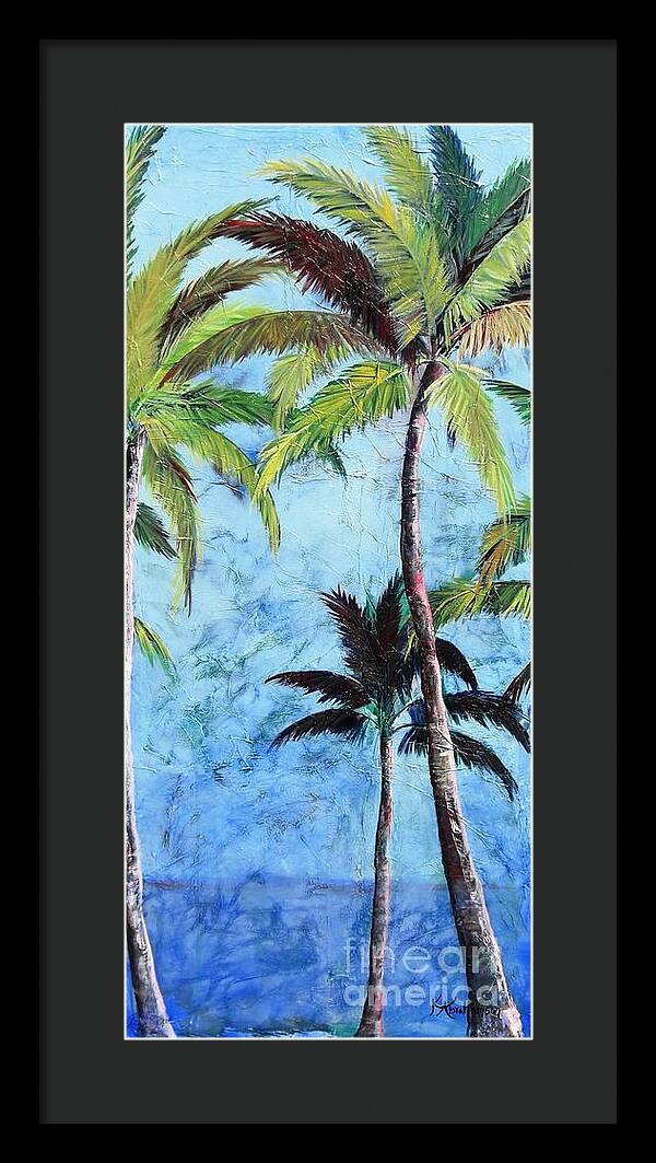 Princeville Palms - Framed Print