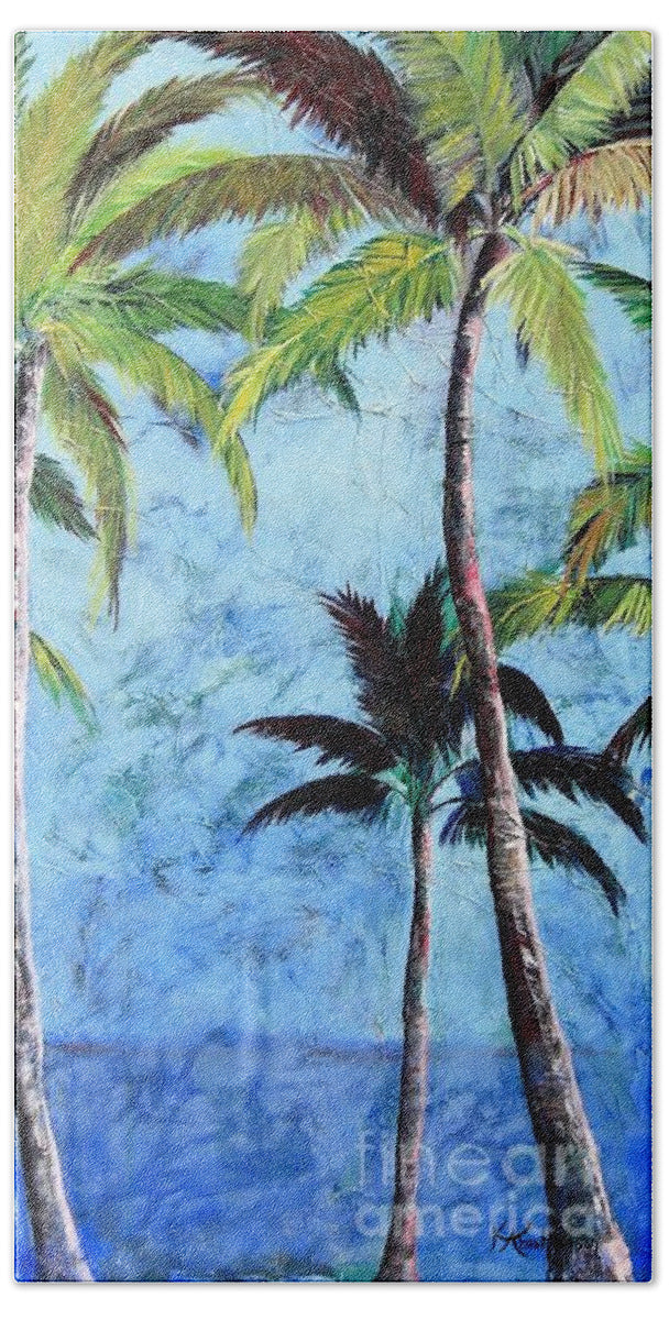 Princeville Palms - Beach Towel