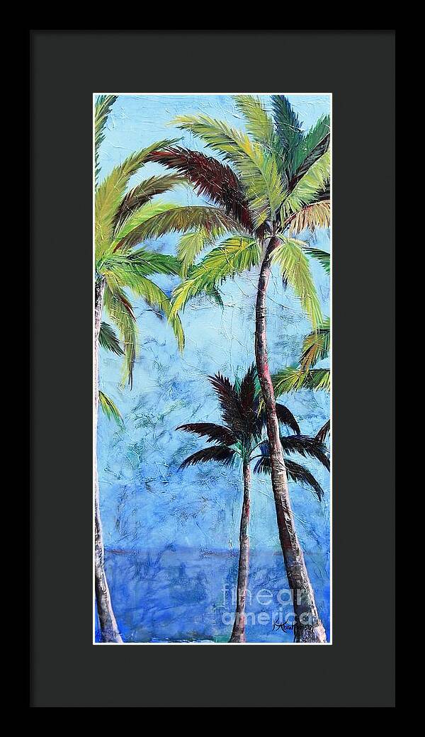 Princeville Palms - Framed Print