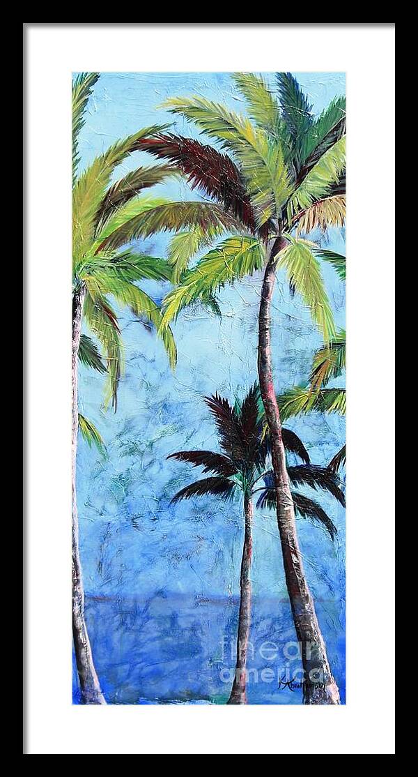 Princeville Palms - Framed Print