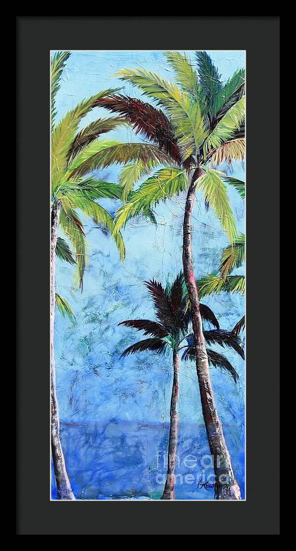 Princeville Palms - Framed Print