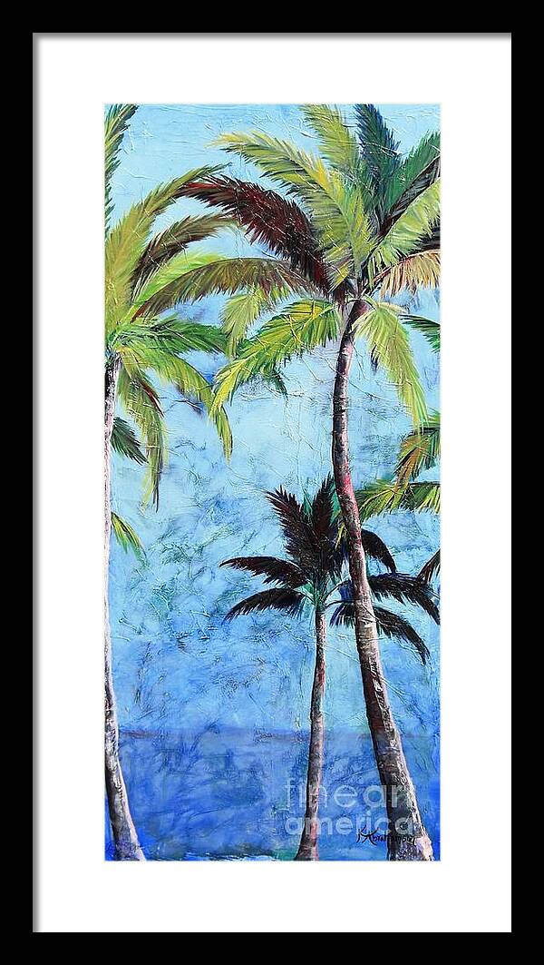 Princeville Palms - Framed Print