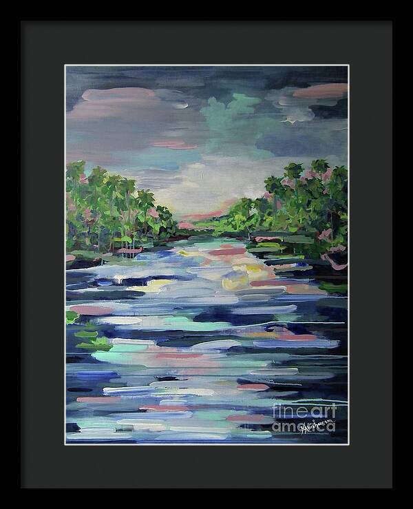 River Reflections - Framed Print