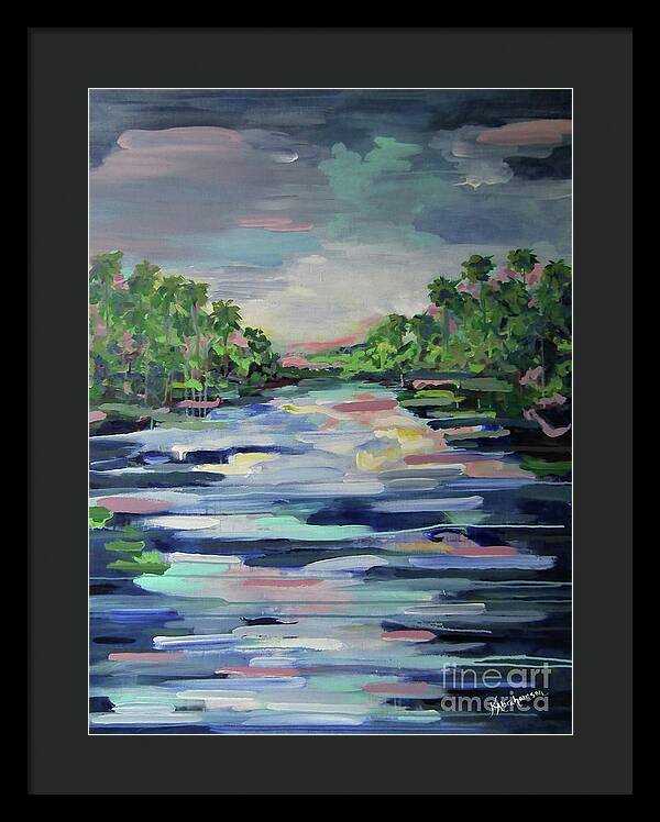 River Reflections - Framed Print