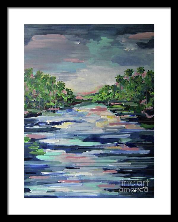 River Reflections - Framed Print