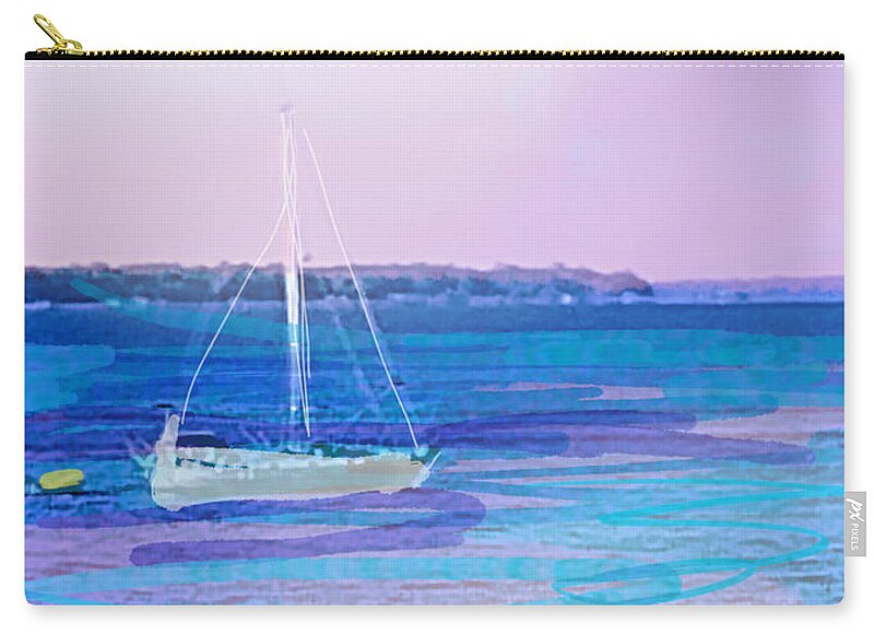 St. John's Sailboat 1 - Zip Pouch