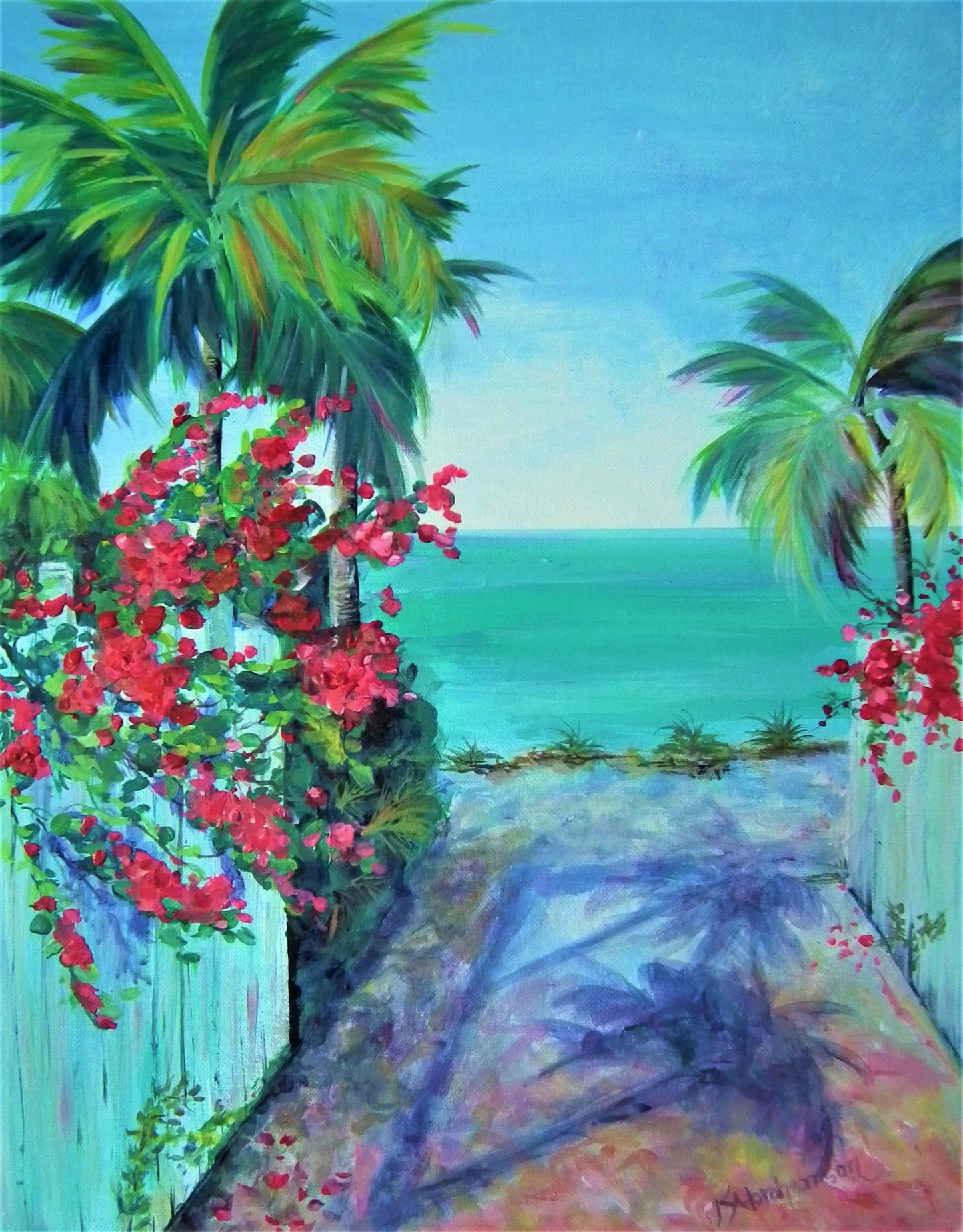"Gateway to Paradise" 16" x 20" Original Painting