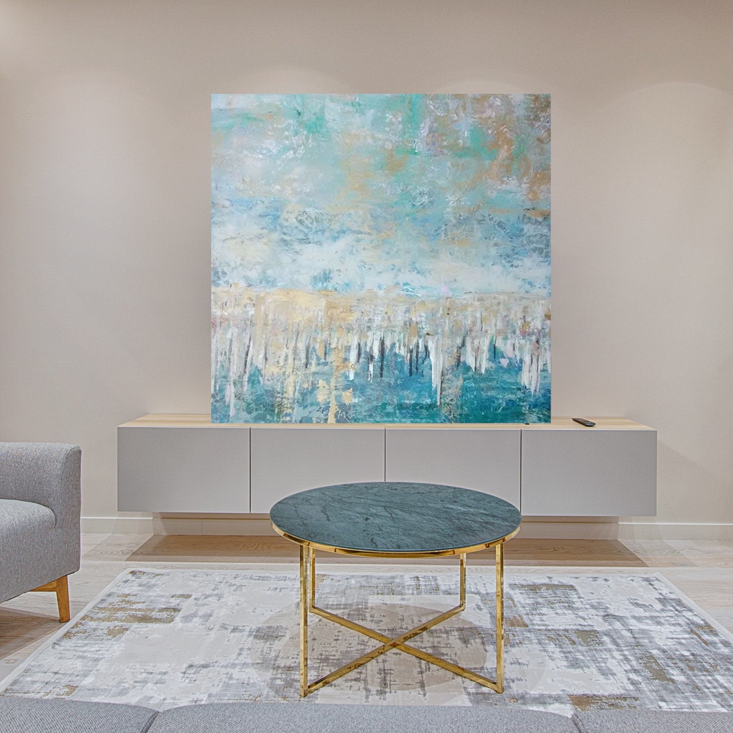 Limitless Sky Abstract Painting