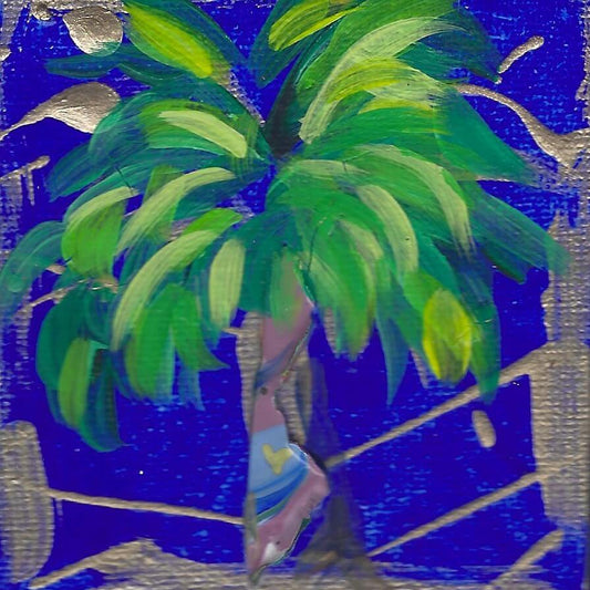 Tiny Treasures Palm Tree Painting 2020 #34