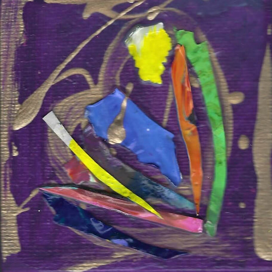 Tiny Treasures Abstract Heart Painting 2020 #30