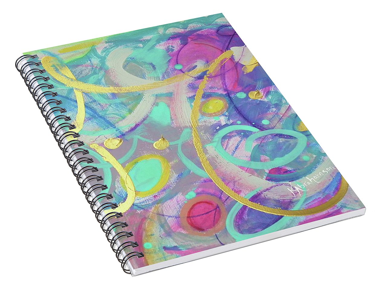 Live Colorfully 1 - Spiral Notebook