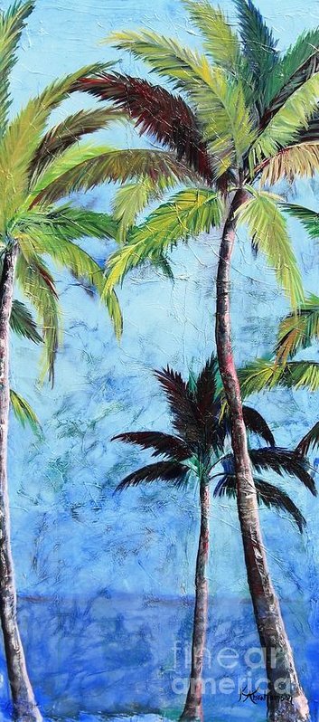 Princeville Palms - Art Print