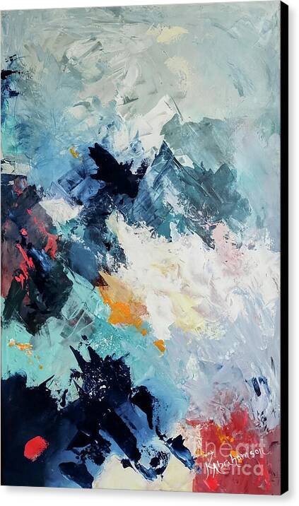 Abstract Mountains 3 - Canvas Print