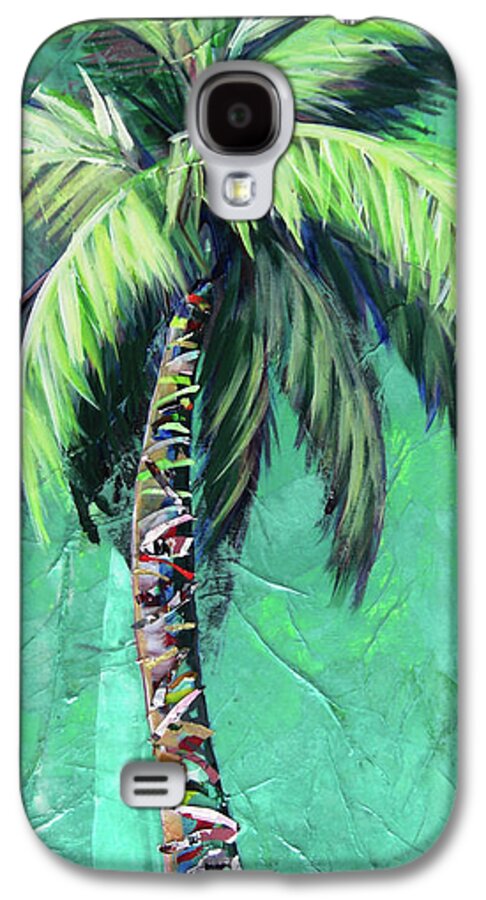 Aqua Palm Tree - Phone Case