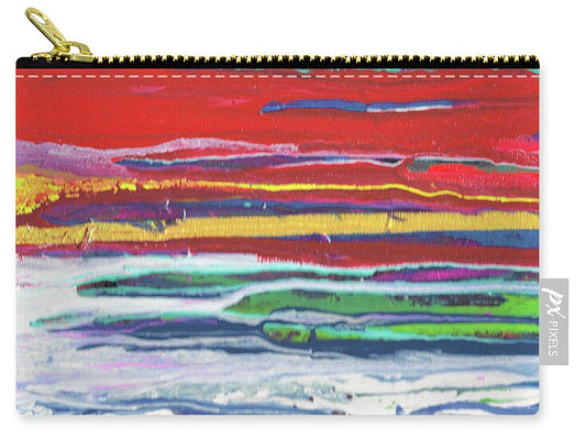 Art Life Abstract Print - Zip Pouch