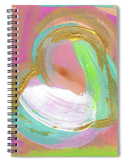 Heart Echo Love 2021 5 - Spiral Notebook