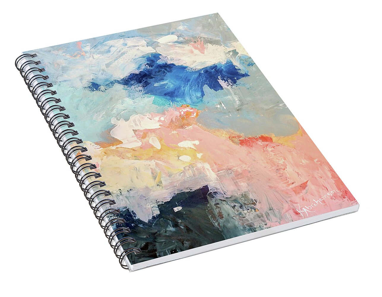 Pastel Mountains 2 - Spiral Notebook