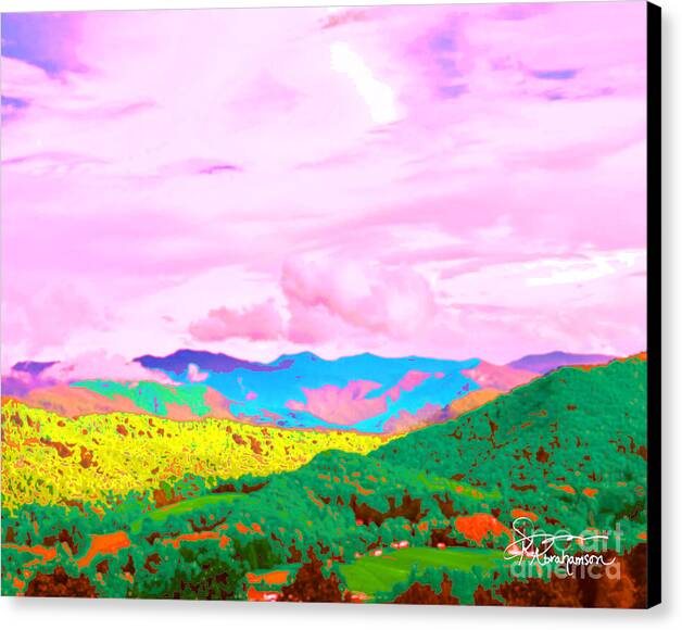 Blue Ridge Mountains 1 - Canvas Print