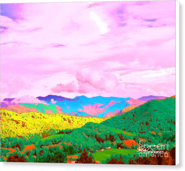 Blue Ridge Mountains 1 - Canvas Print