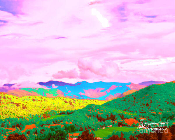 Blue Ridge Mountains 1 - Art Print