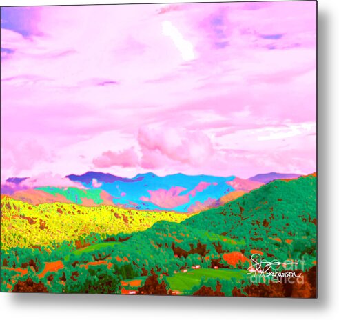 Blue Ridge Mountains 1 - Metal Print