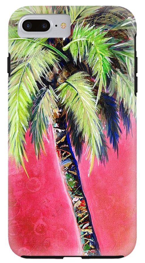 Blushing Pink Palm - Phone Case