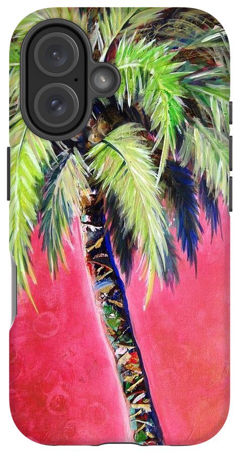 Blushing Pink Palm - Phone Case