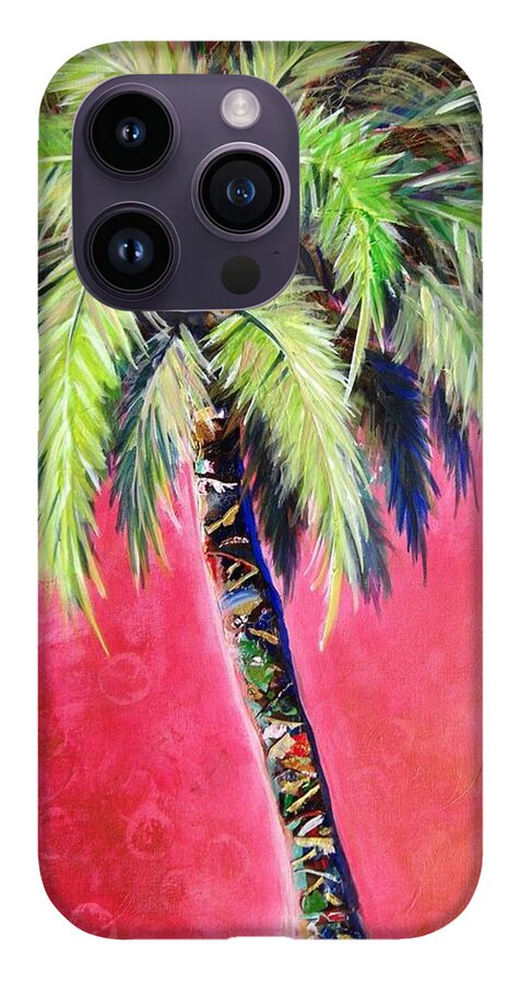 Blushing Pink Palm - Phone Case