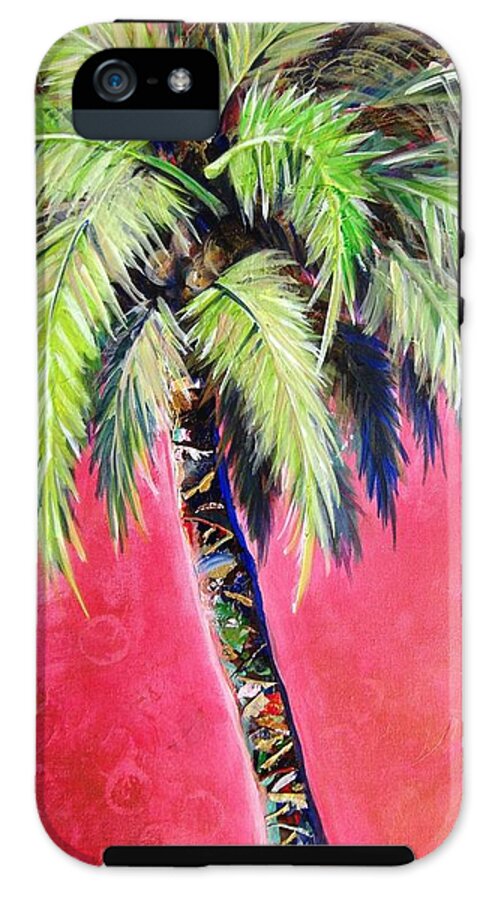 Blushing Pink Palm - Phone Case