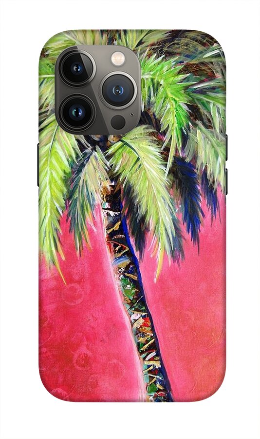 Blushing Pink Palm - Phone Case