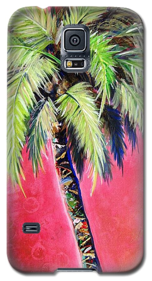 Blushing Pink Palm - Phone Case