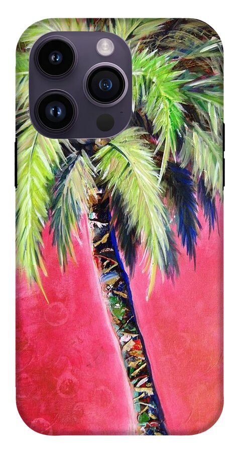 Blushing Pink Palm - Phone Case