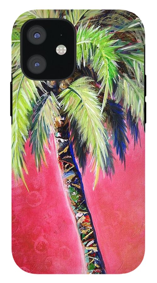 Blushing Pink Palm - Phone Case