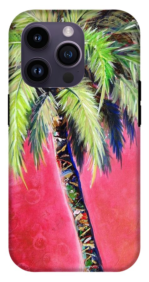 Blushing Pink Palm - Phone Case