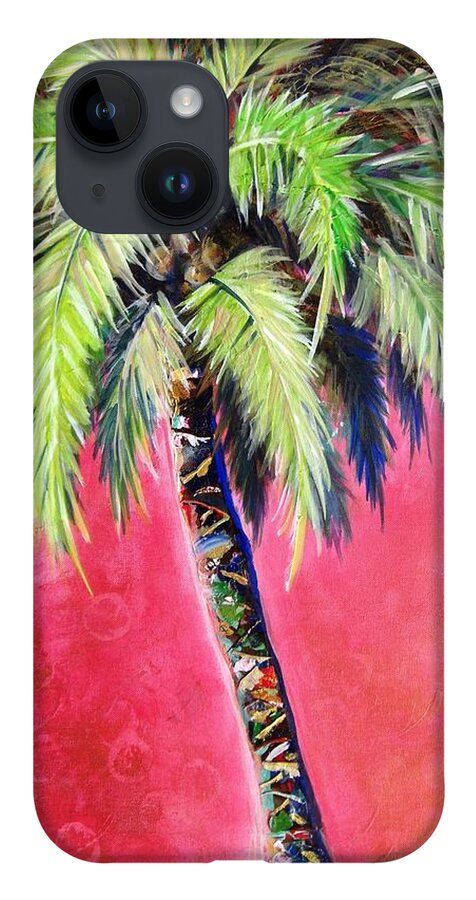 Blushing Pink Palm - Phone Case