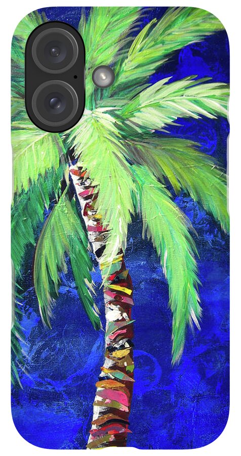 Cobalt Blue Palm II - Phone Case