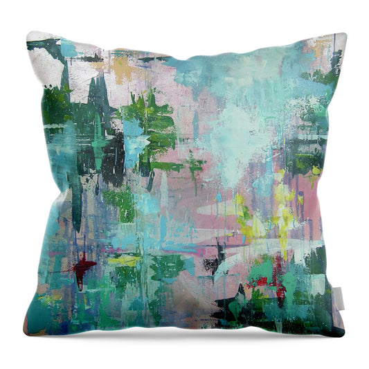 Dancing in the Rain - Throw Pillow