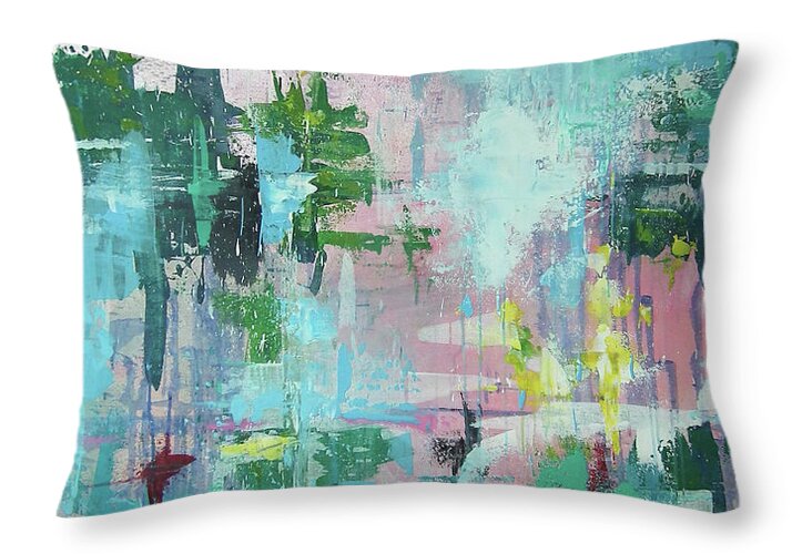 Dancing in the Rain - Throw Pillow