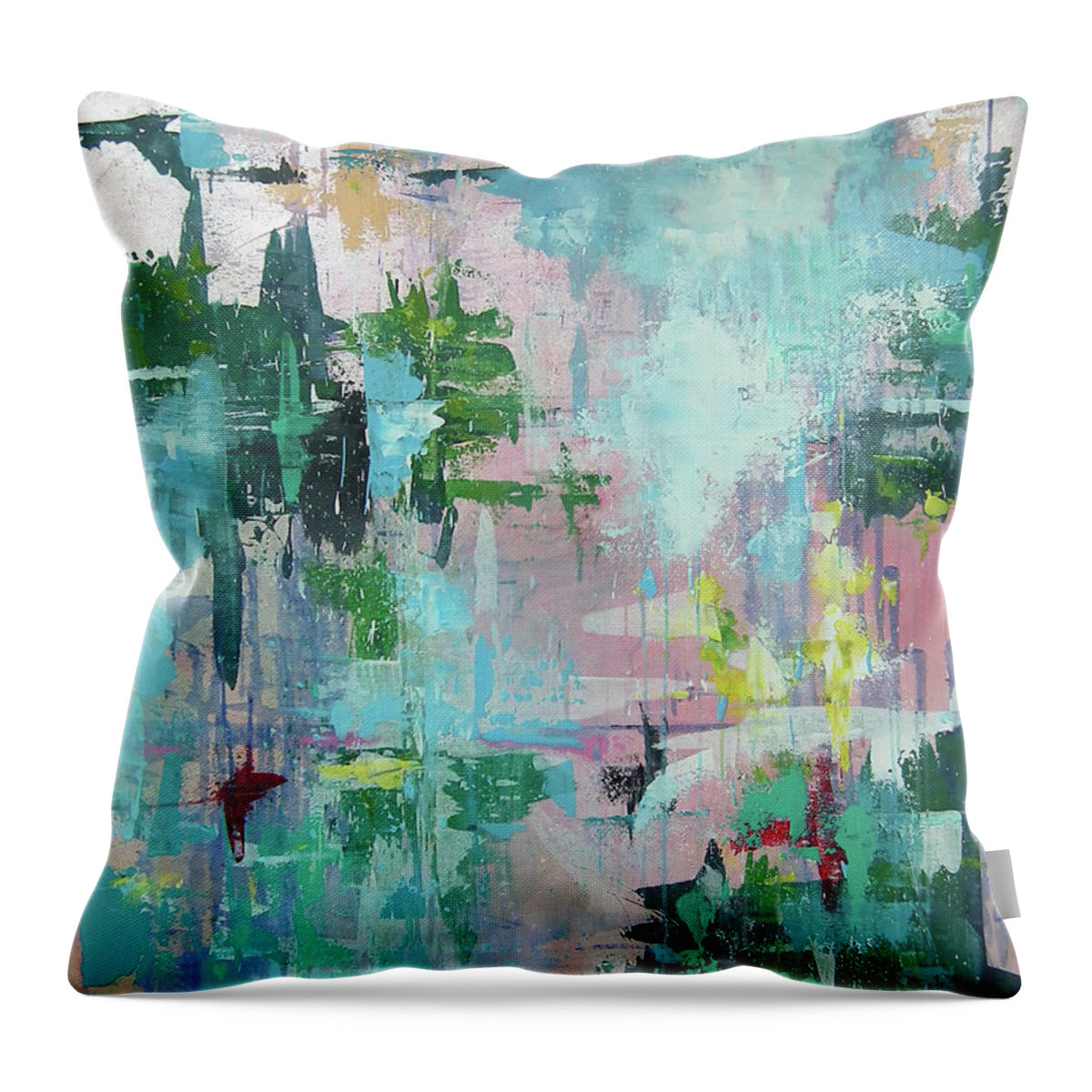 Dancing in the Rain - Throw Pillow