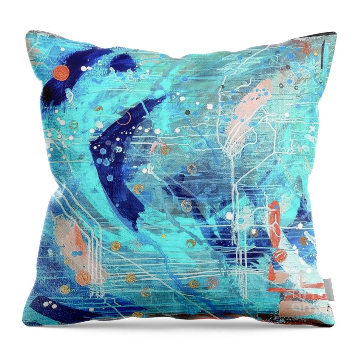 Dreamscape - Throw Pillow