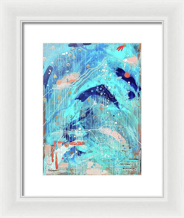 Dreamscape Portrait - Framed Print