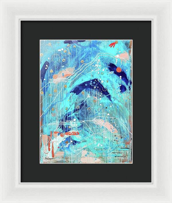 Dreamscape Portrait - Framed Print